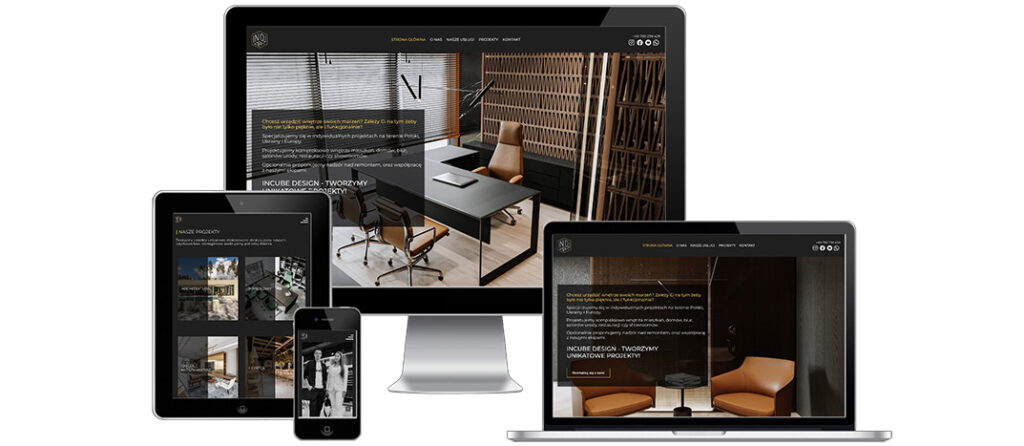 макет, дизайн landing page